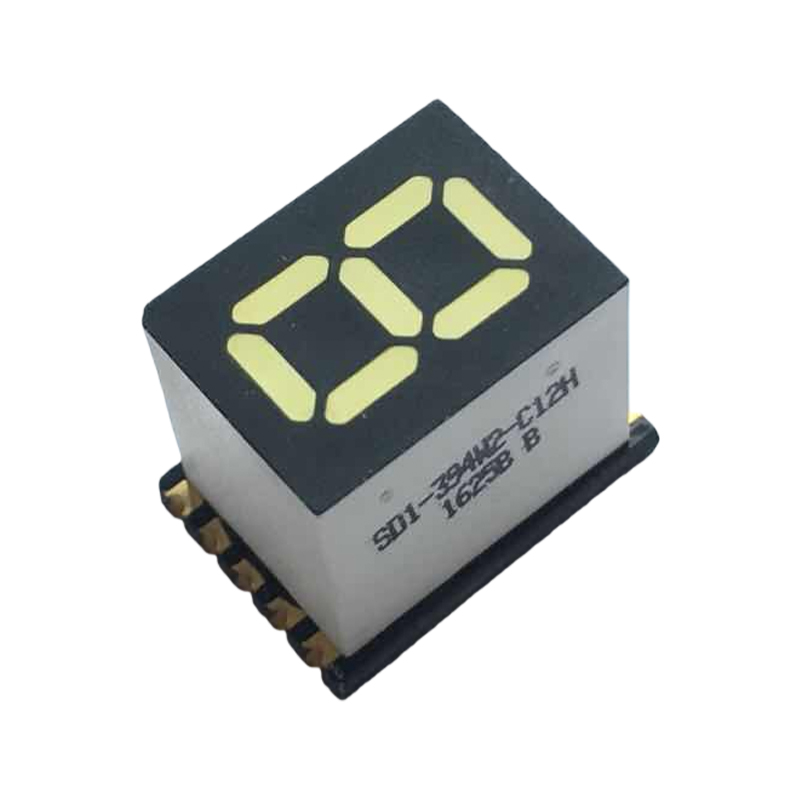 How to solve the crosstalk problem when displaying multiple segments in an LED SMD segment display?